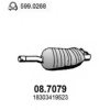 BMW 18303419523 End Silencer